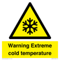 WK7012: Warning Extreme cold temperature