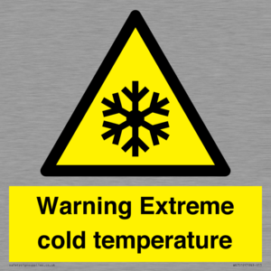 WK7012: Warning Extreme cold temperature