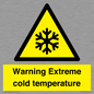 WK7012: Warning Extreme cold temperature