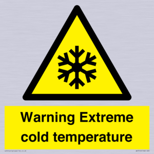 WK7012: Warning Extreme cold temperature