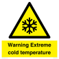 WK7012: Warning Extreme cold temperature