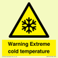 WK7012: Warning Extreme cold temperature