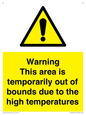 WK7946: Warning This area is temporarily out of bounds due to the high temperatures