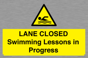 WL10260: LANE CLOSED Swimming Lessons in Progress
