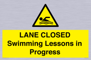 WL10260: LANE CLOSED Swimming Lessons in Progress