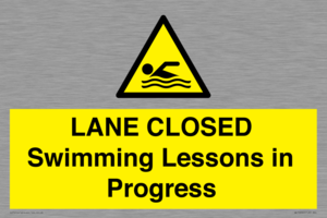 WL10260: LANE CLOSED Swimming Lessons in Progress
