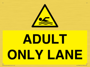 WL10262: ADULT ONLY LANE