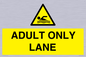 WL10262: ADULT ONLY LANE