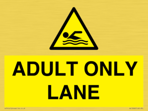 WL10262: ADULT ONLY LANE