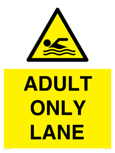 WL10262: ADULT ONLY LANE
