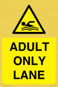 WL10262: ADULT ONLY LANE