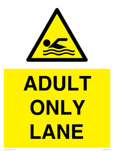 WL10262: ADULT ONLY LANE