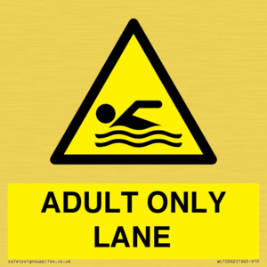 WL10262: ADULT ONLY LANE