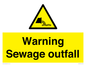 WL10604: Warning Sewage outfall