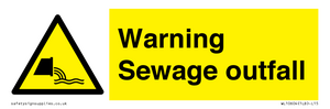 WL10604: Warning Sewage outfall
