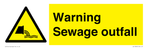 WL10604: Warning Sewage outfall