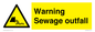WL10604: Warning Sewage outfall