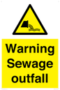 WL10604: Warning Sewage outfall