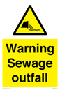 WL10604: Warning Sewage outfall