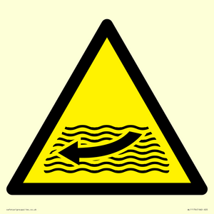 WL11174: W509  Warning: Strong river flows