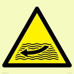 WL11174: W509  Warning: Strong river flows