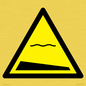 WL11182: W513 Warning: Sloping bottom