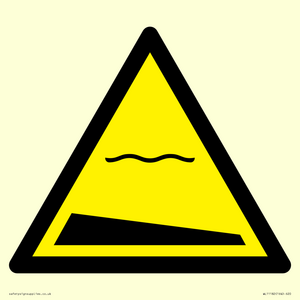 WL11182: W513 Warning: Sloping bottom