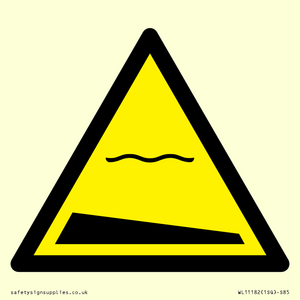 WL11182: W513 Warning: Sloping bottom