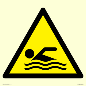WL11184: W514 Warning: Swimming area
