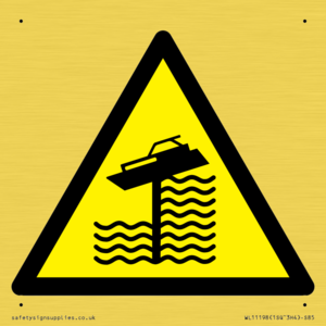 WL11198: W521 Warning: Grounding on weir