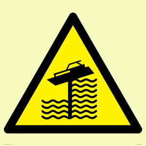 WL11198: W521 Warning: Grounding on weir