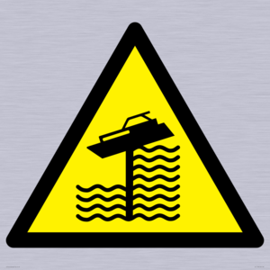 WL11198: W521 Warning: Grounding on weir