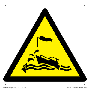 WL11210: W527 Warning: Wind over tide conditions