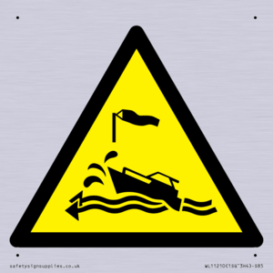WL11210: W527 Warning: Wind over tide conditions