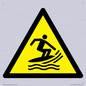 WL11966: W046 Warning: Surf craft area