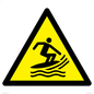 WL11966: W046 Warning: Surf craft area