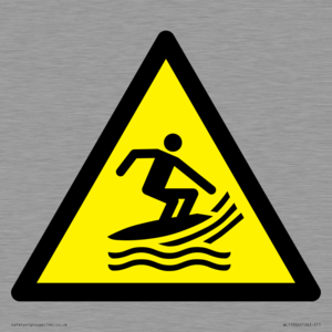 WL11966: W046 Warning: Surf craft area