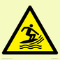 WL11966: W046 Warning: Surf craft area