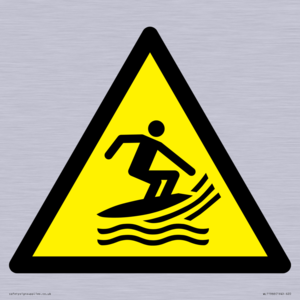 WL11966: W046 Warning: Surf craft area