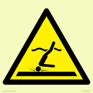 WL11970: W048 Warning: Shallow water (diving)