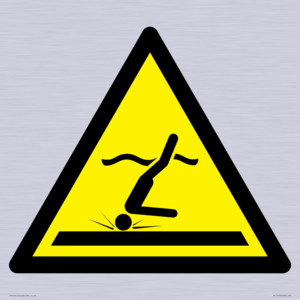 WL11970: W048 Warning: Shallow water (diving)
