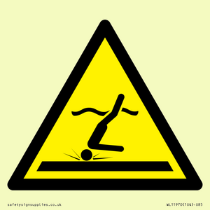 WL11970: W048 Warning: Shallow water (diving)