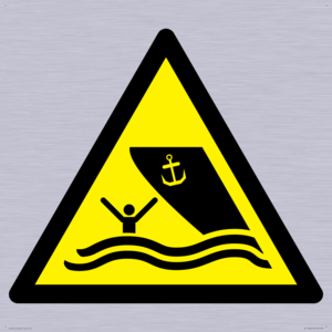 WL11988: W058 Warning: Boating area