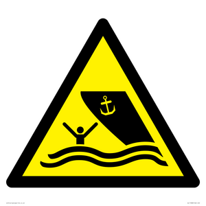 WL11988: W058 Warning: Boating area