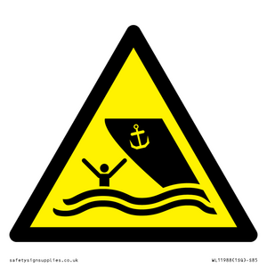 WL11988: W058 Warning: Boating area