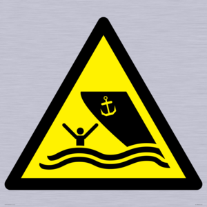 WL11988: W058 Warning: Boating area
