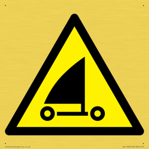 WL11990: W059 Warning: Sand yachting