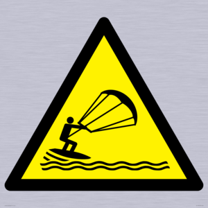 WL11996: W062 Warning: Kite surfing
