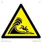 WL12002: W065 Warning: High surf or large breaking waves