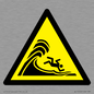 WL12002: W065 Warning: High surf or large breaking waves